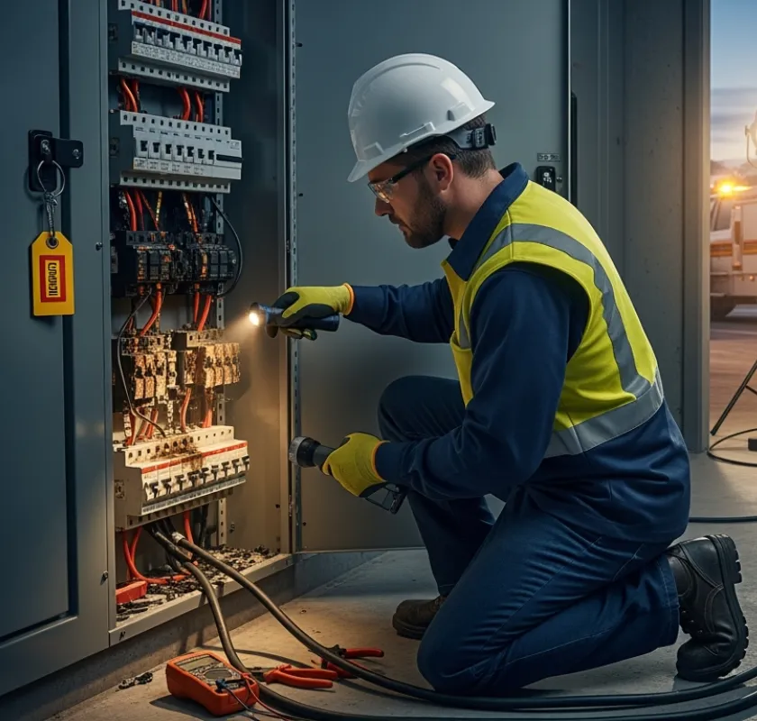 Power restoration and breaker troubleshooting