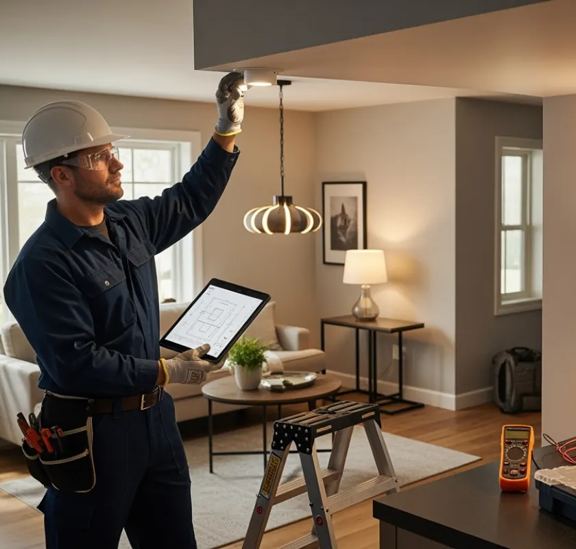 Residential lighting design and upgrades