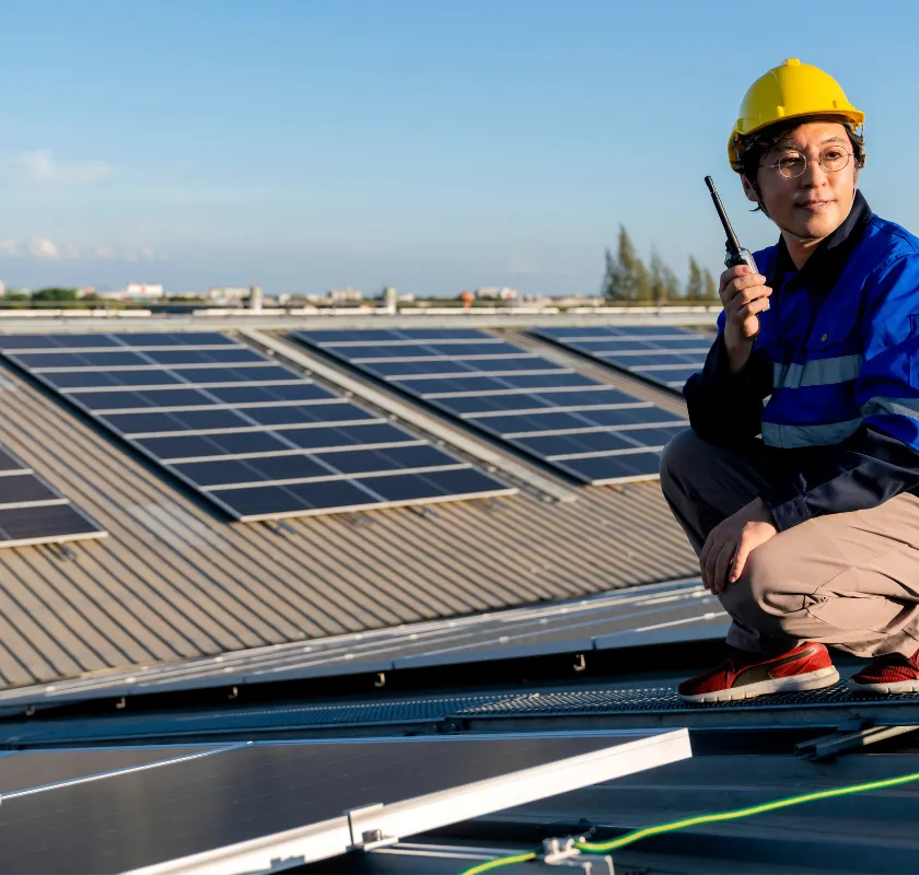 Commercial solar and carport canopies